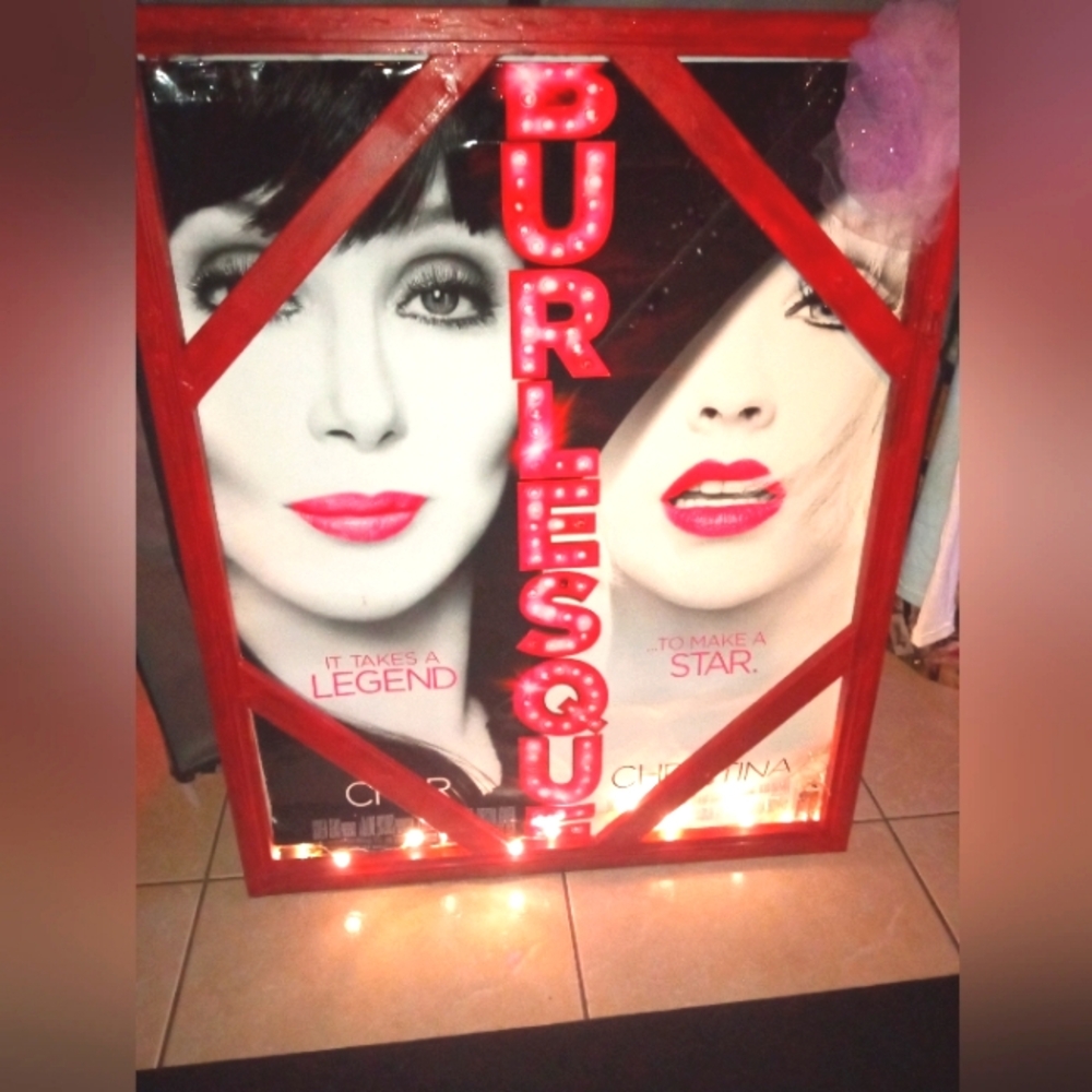 Large Burlesque movie poster